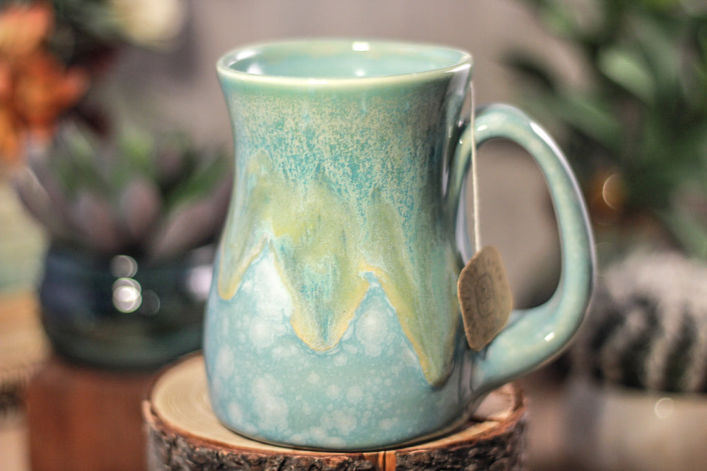 32-E Atlantean Frost PROTOTYPE Barely Flared Notched Mug, 12 oz.
