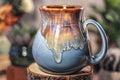 33-E Arctic Wave Barely Flared Notched Mug, 17 oz