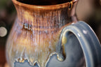 33-E Arctic Wave Barely Flared Notched Mug, 17 oz