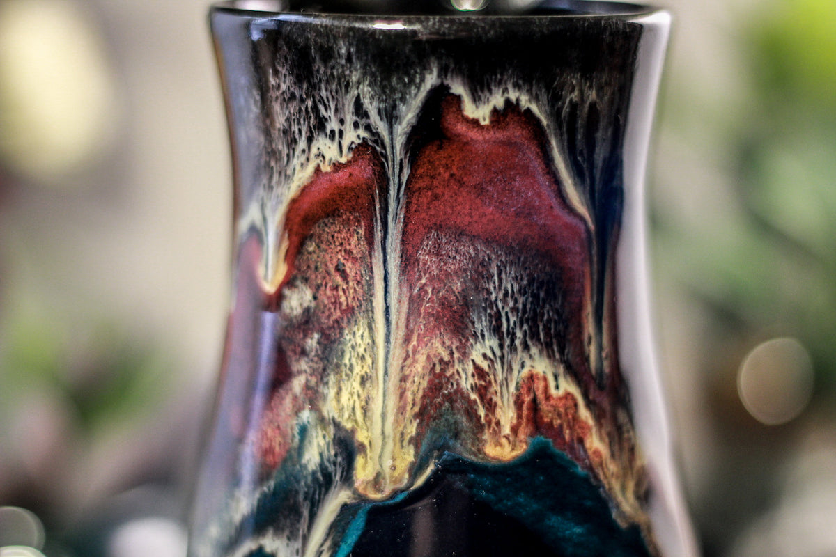 39-B Cosmic Grotto Flared Mug, 17 oz