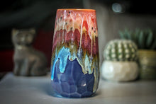 Load image into Gallery viewer, 03-A Coral Mountain Meadow Crystal Mug - MISFIT, 22 oz. - 15% off