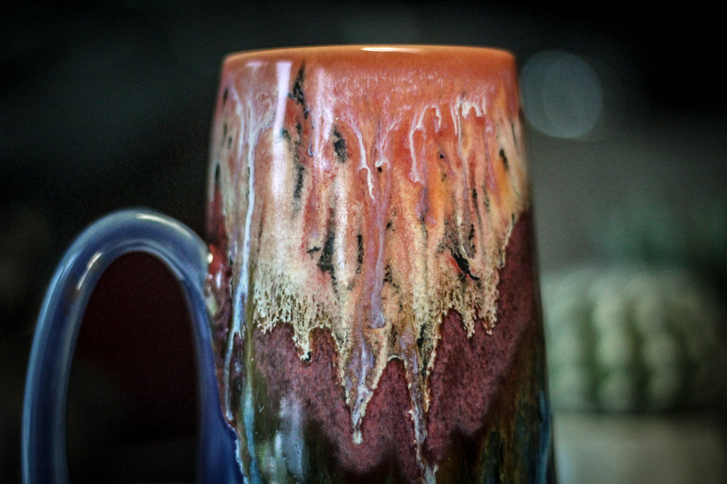 03-A Coral Mountain Meadow Crystal Mug - MISFIT, 22 oz. - 15% off
