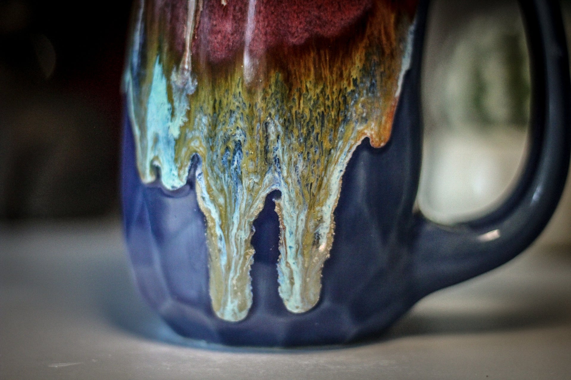 03-A Coral Mountain Meadow Crystal Mug - MISFIT, 22 oz. - 15% off