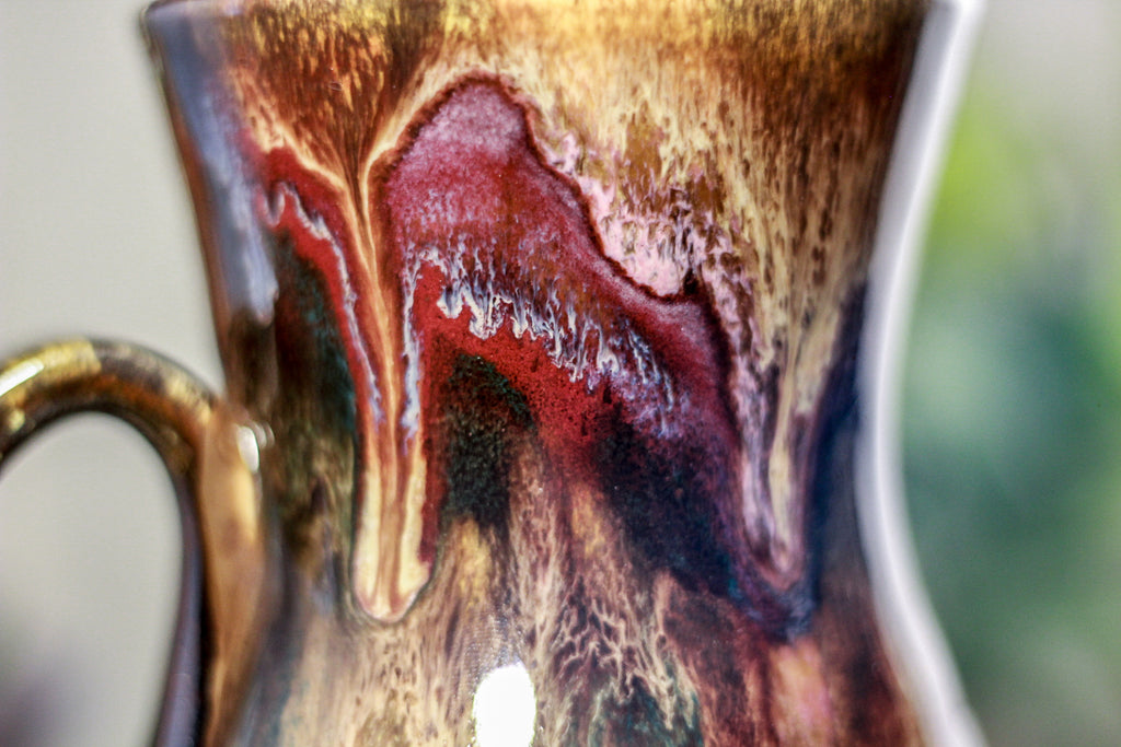 42-B Rainbow Grotto Flared Notched Textured Mug - TOP SHELF, 17 oz