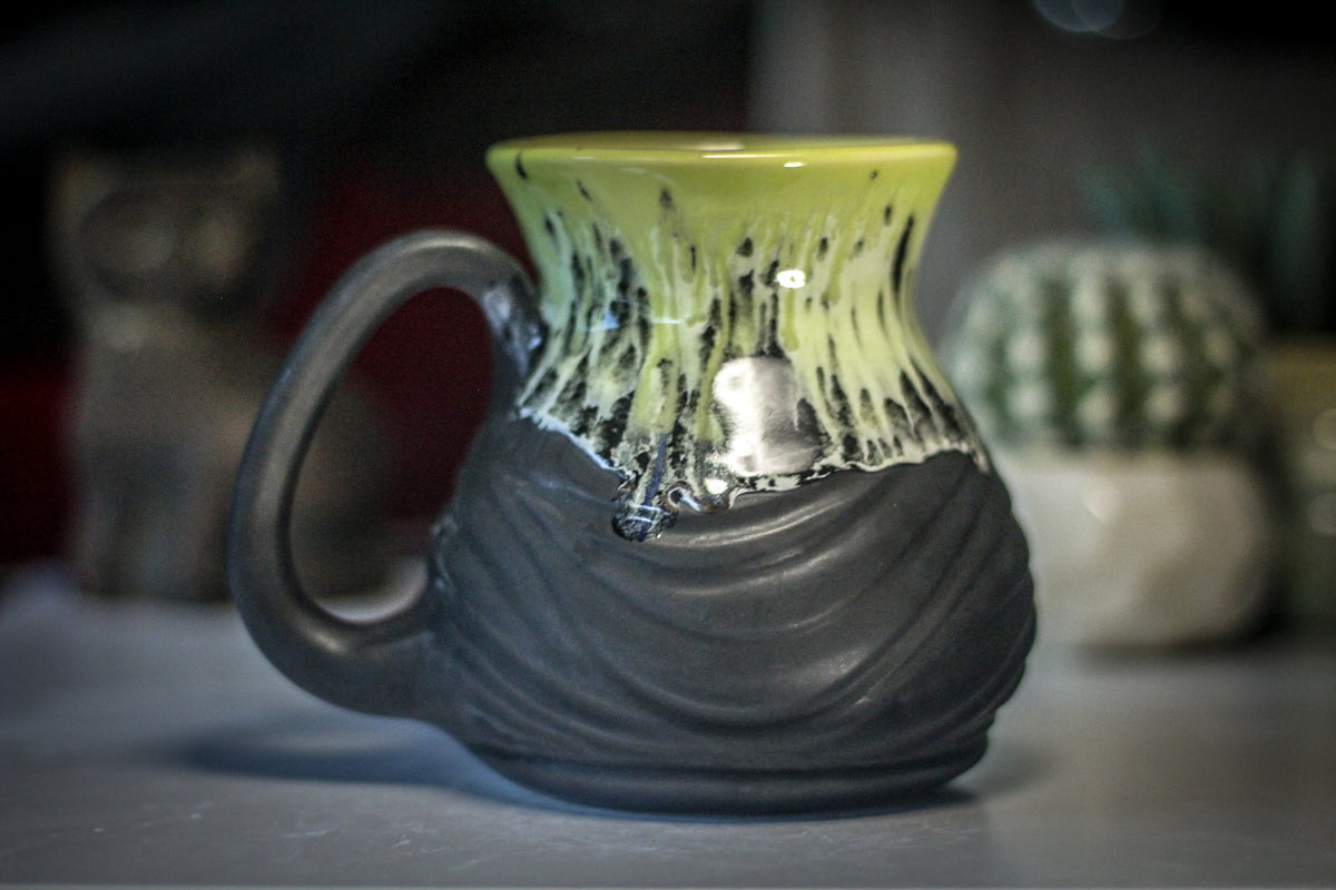 19-E PROTOTYPE Flared Textured Mug, 21 oz.