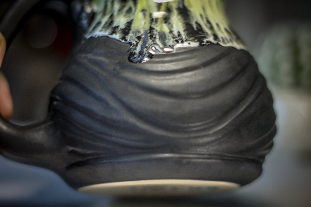 19-E PROTOTYPE Flared Textured Mug, 21 oz.