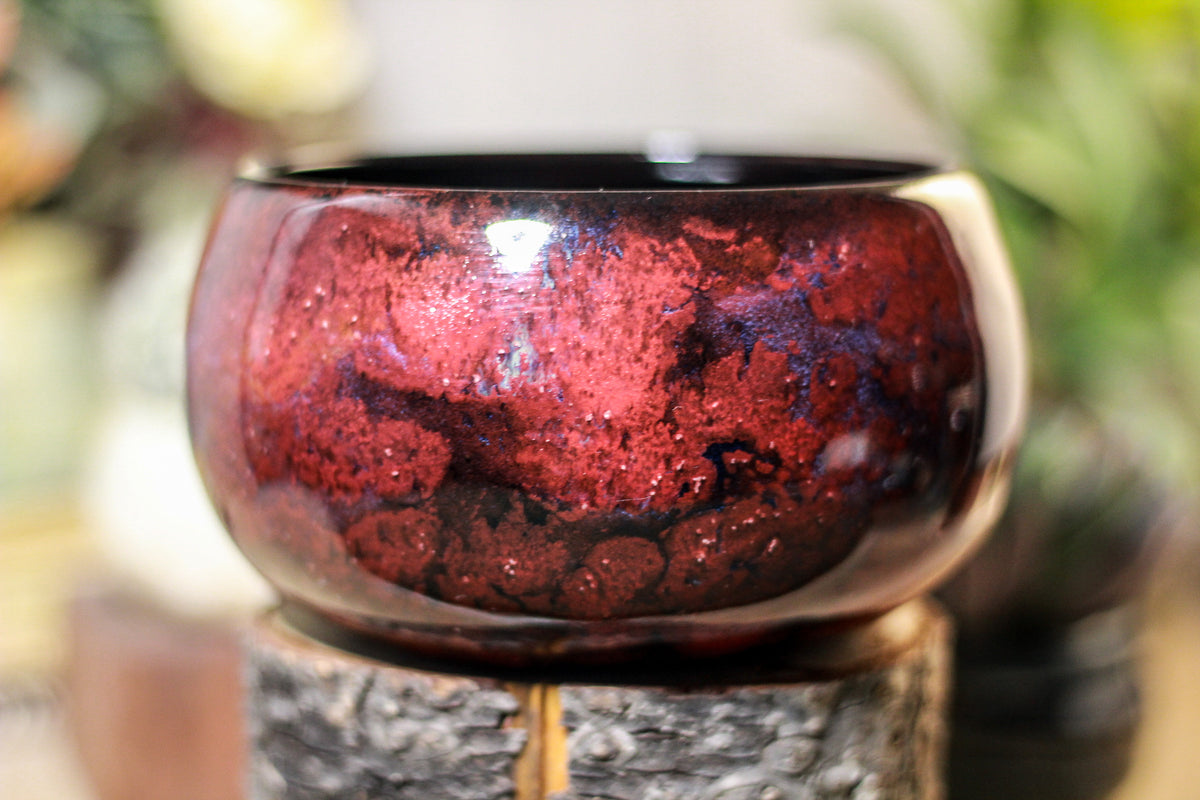 08-P Dragon's Blood Agate Bowl, 25 fl. oz.