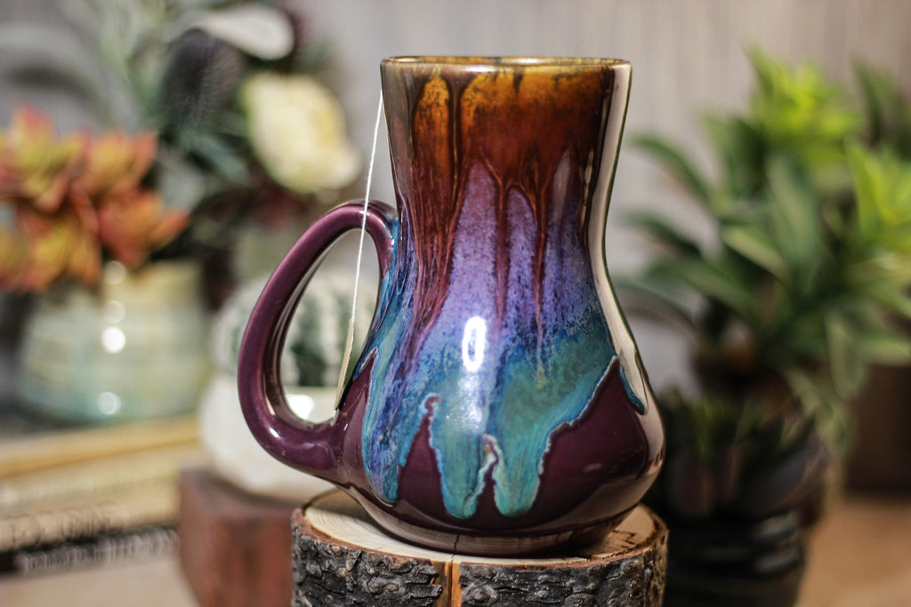 10-P Magenta Haze Barely Flared Notched Mug, 19 oz.