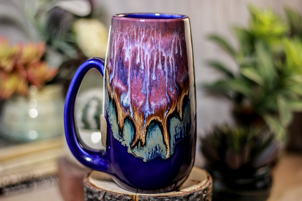 01-A PROTOTYPE Baja Sunset Notched Mug - TOP SHELF +, 18 oz.
