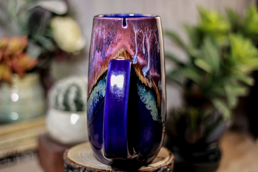 01-A PROTOTYPE Baja Sunset Notched Mug - TOP SHELF +, 18 oz.