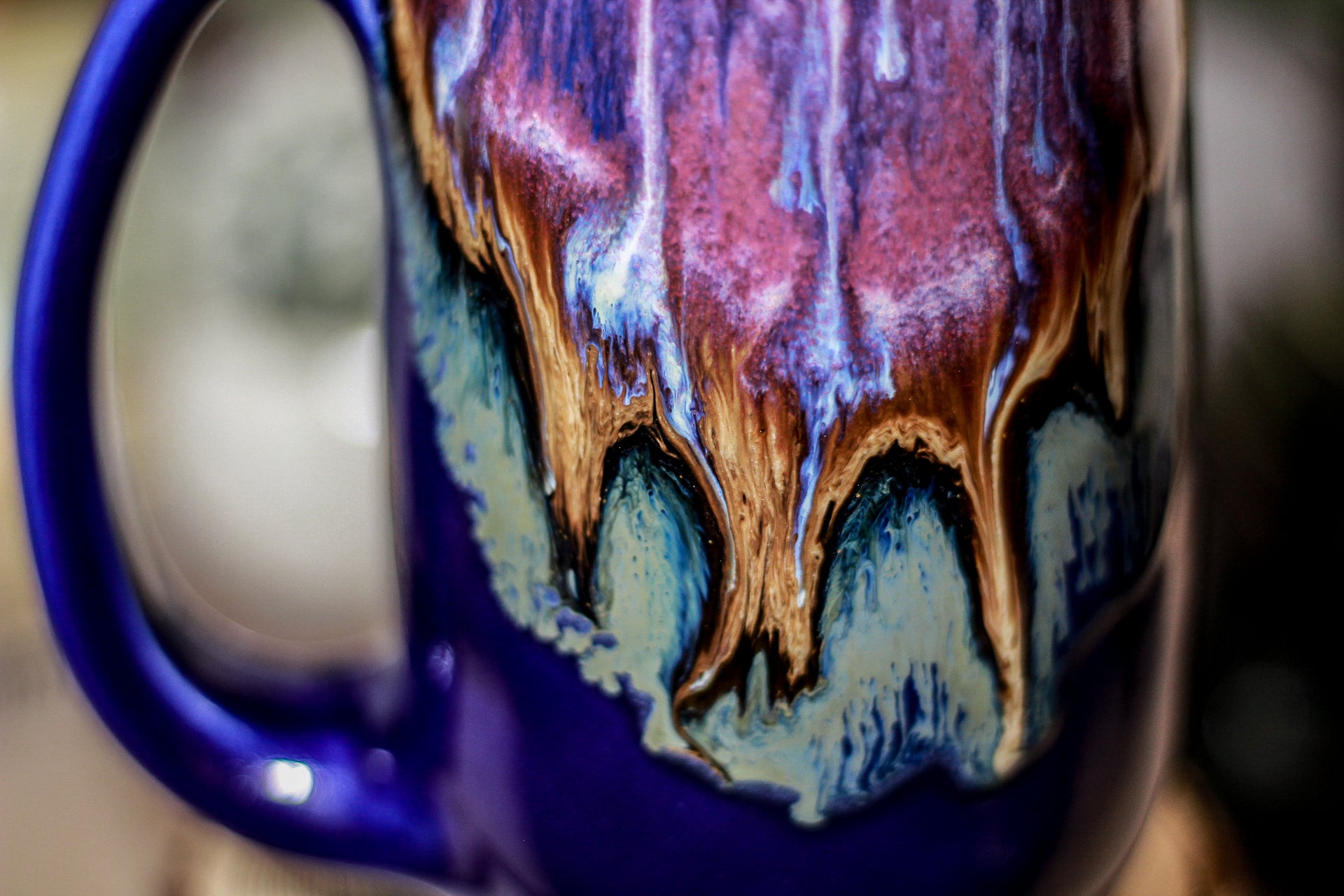 01-A PROTOTYPE Baja Sunset Notched Mug - TOP SHELF +, 18 oz.