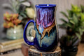 02-A PROTOTYPE Baja Sunset Barely Flared Notched Mug - TOP SHELF +, 18 oz.