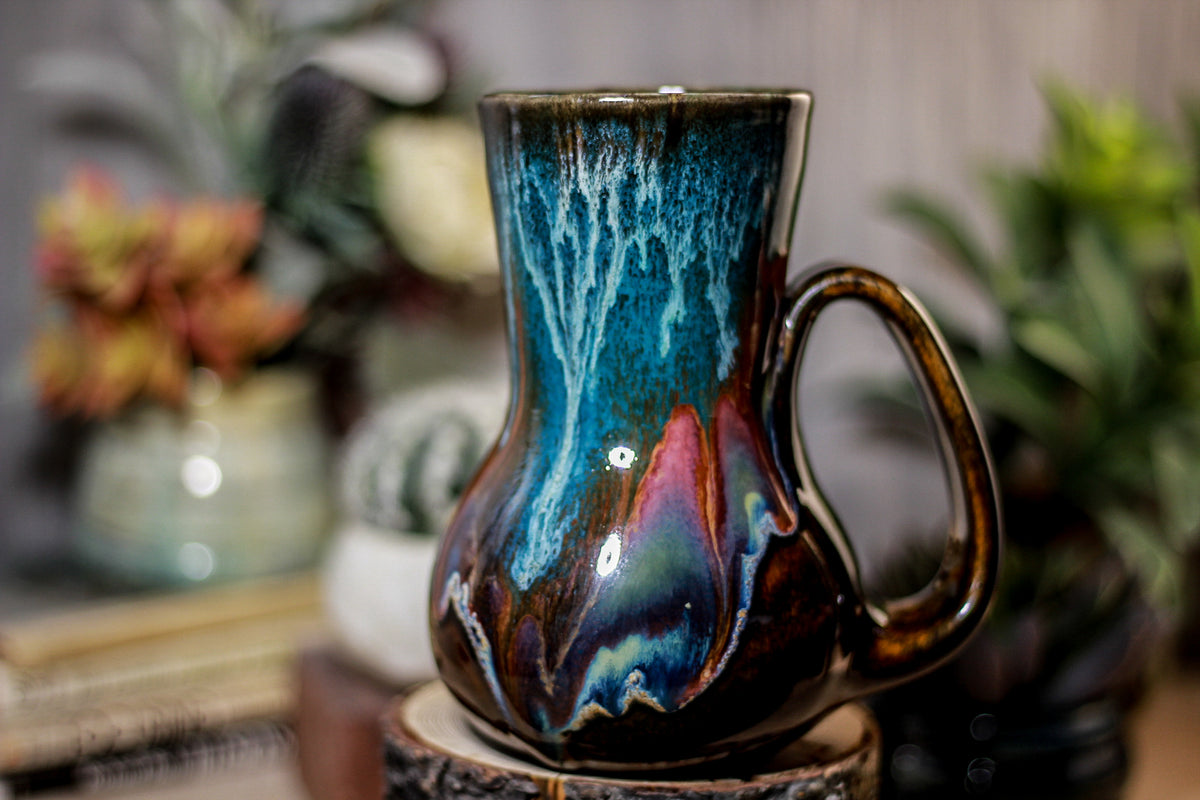 04-B Painted Desert Barely Flared Mug TOP SHELF MISFIT, 18 oz.