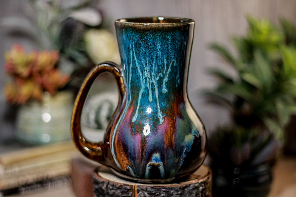 04-B Painted Desert Barely Flared Mug TOP SHELF MISFIT, 18 oz.