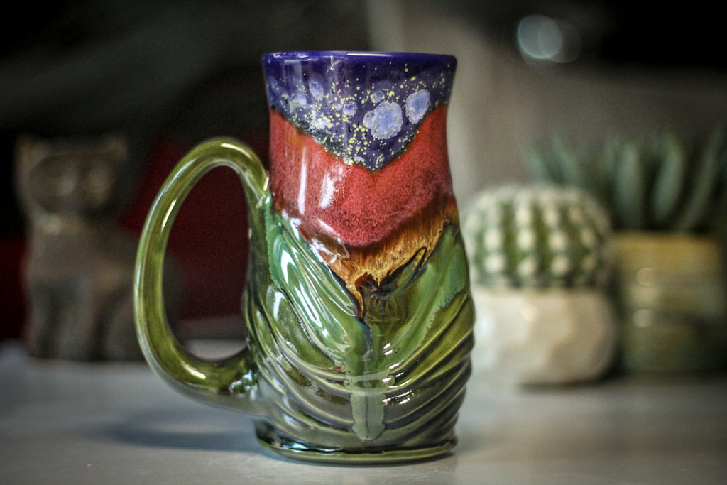 28-A Starry Night Textured Stein Mug - MISFIT, 20 oz. -15% off