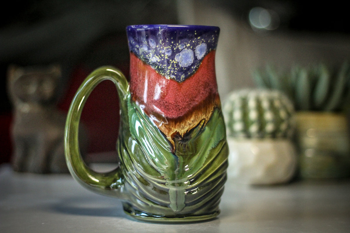 28-A Starry Night Textured Stein Mug - MISFIT, 20 oz. -15% off