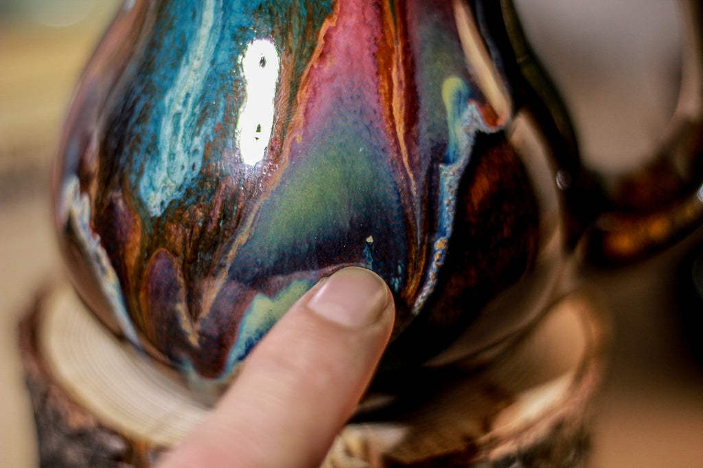 04-B Painted Desert Barely Flared Mug TOP SHELF MISFIT, 18 oz.