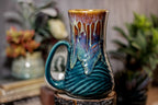 05-D New Wave Barely Flared Textured Mug - TOP SHELF, 18 oz.