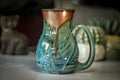 29-B Copper Agate Barely Flared Textured Acorn Mug - MISFIT, 18 oz. - 35% off