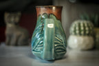 29-B Copper Agate Barely Flared Textured Acorn Mug - MISFIT, 18 oz. - 35% off