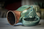 29-B Copper Agate Barely Flared Textured Acorn Mug - MISFIT, 18 oz. - 35% off