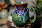 06-D Electric Wave Barely Flared Mug TOP SHELF, 14 oz.