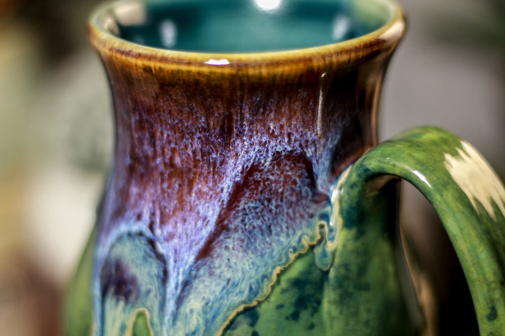 06-D Electric Wave Barely Flared Mug TOP SHELF, 14 oz.