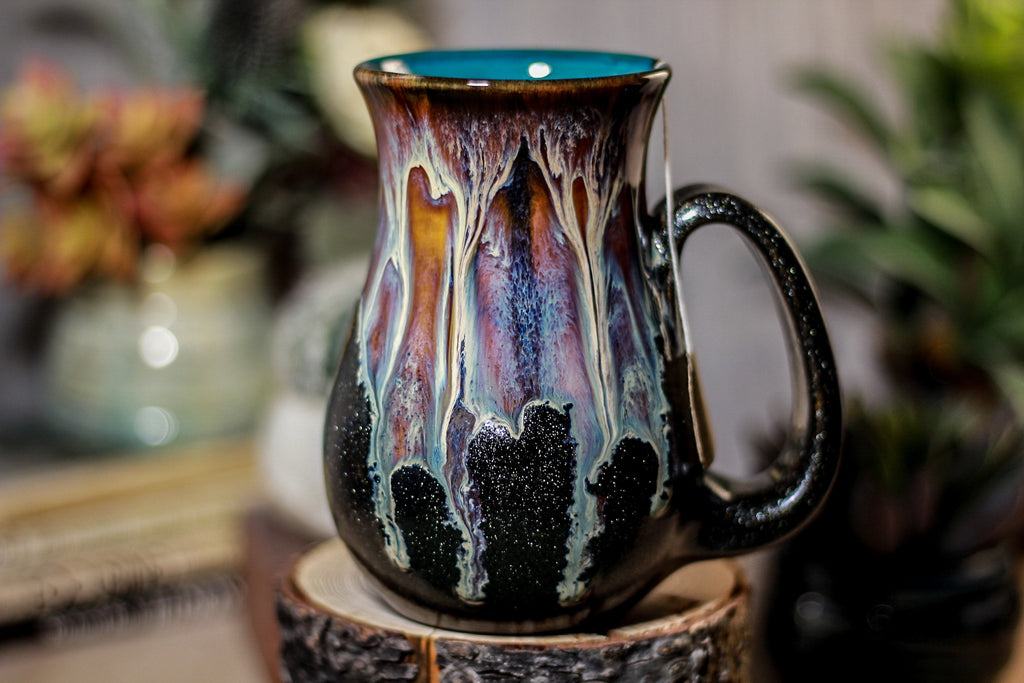 10-D New Wave Barely Flared Notched Mug TOP SHELF, 16 oz.