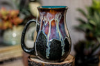 10-D New Wave Barely Flared Notched Mug TOP SHELF, 16 oz.