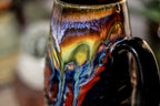 14-A New Earth Notched Textured Mug, 18 oz.