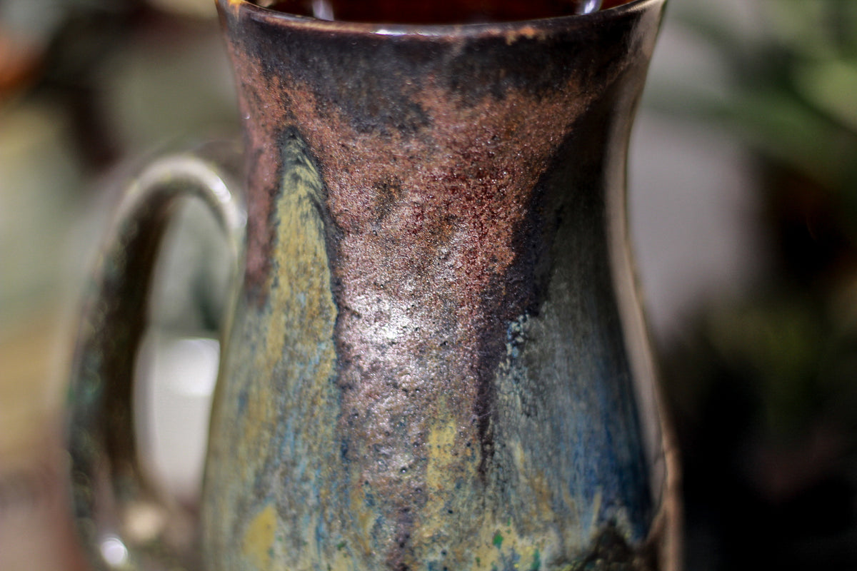 17-B Copper Agate Barely Flared Notched Mug - ODDBALL, 19 oz. - 20% off