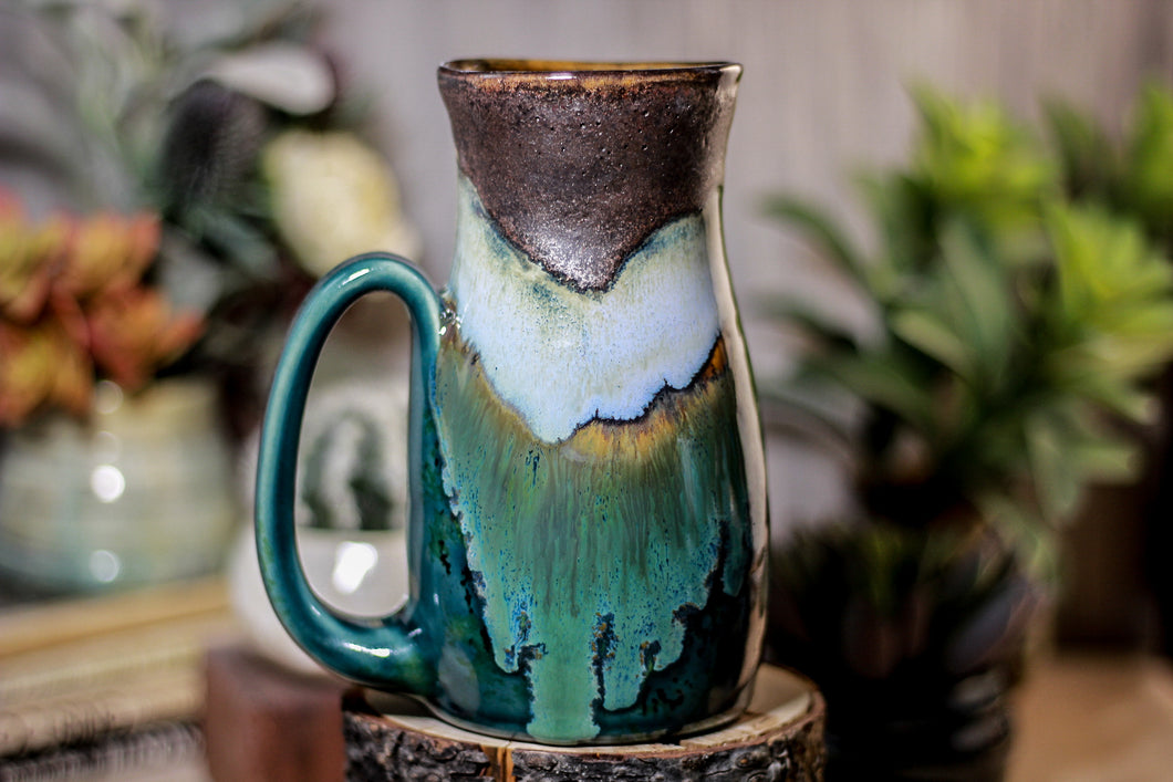 19-B Copper Agate Barely Flared Mug - ODDBALL MISFIT, 18 oz. - 25% off