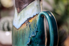 Load image into Gallery viewer, 19-B Copper Agate Barely Flared Mug - ODDBALL MISFIT, 18 oz. - 25% off