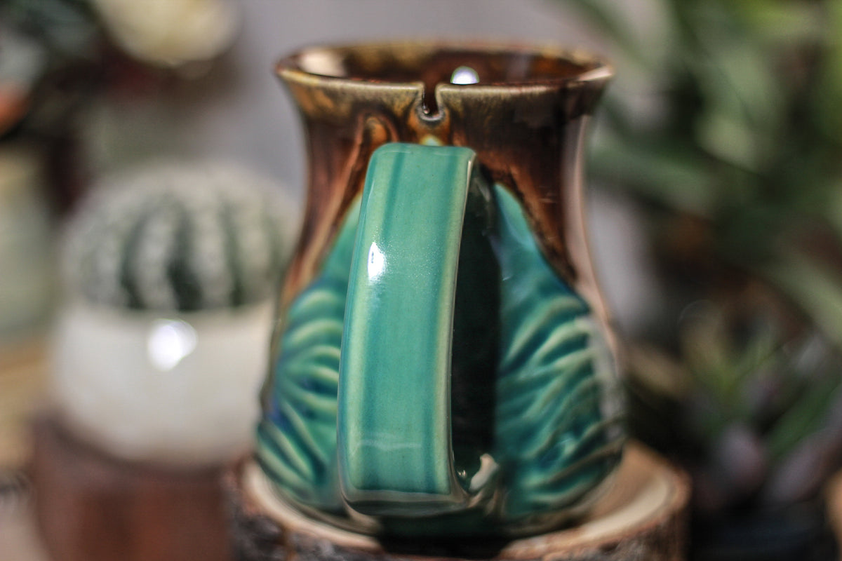 23-E PROTOTYPE Barely Flared Notched Textured Mug, 12 oz.