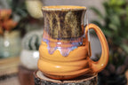25-E Arctic Wave Barely Flared Notched Mug, 13 oz.