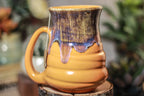 25-E Arctic Wave Barely Flared Notched Mug, 13 oz.