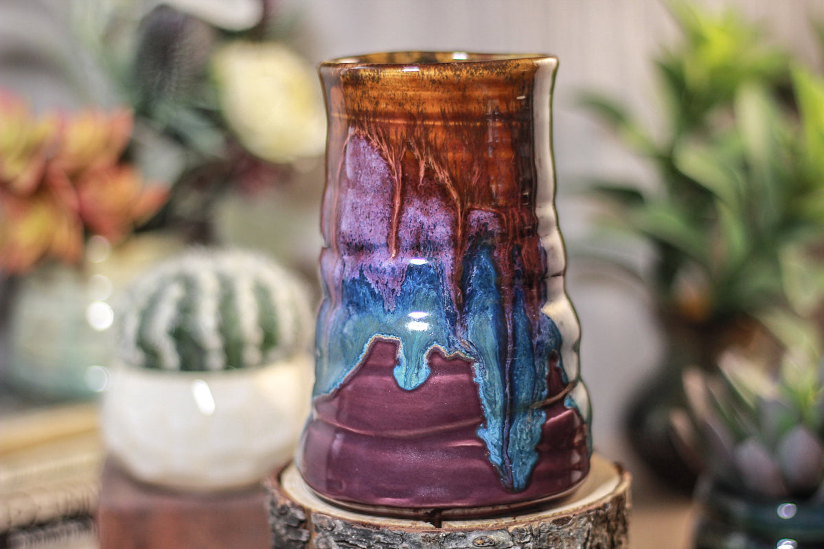 30-B Magenta Haze Textured Stein Mug - MISFIT, 15 oz. - 20% off