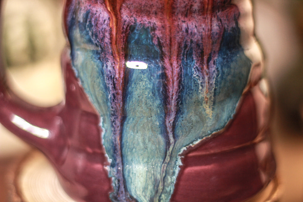 30-B Magenta Haze Textured Stein Mug - MISFIT, 15 oz. - 20% off