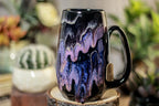 33-D Amethyst Grotto Notched Crystal Mug - MISFIT, 14 oz. - 10% off
