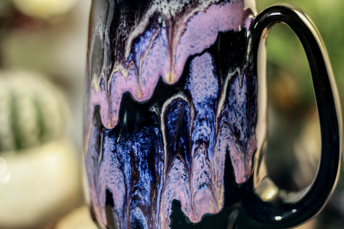 33-D Amethyst Grotto Notched Crystal Mug - MISFIT, 14 oz. - 10% off