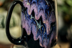 33-D Amethyst Grotto Notched Crystal Mug - MISFIT, 14 oz. - 10% off