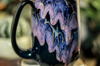 33-D Amethyst Grotto Notched Crystal Mug - MISFIT, 14 oz. - 10% off