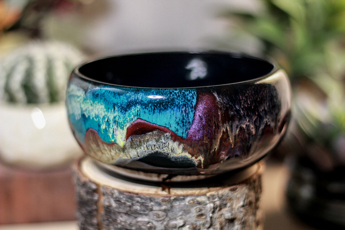 37-B Cosmic Grotto Bowl, 16 oz.
