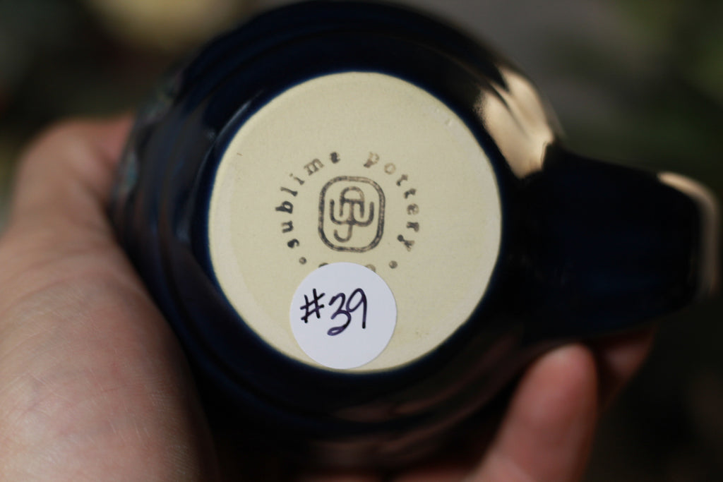 39-E PROTOTYPE Barely Flared Notched Petite Mug, 10 oz.