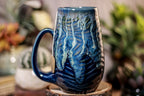 42-E Astral Wave Notched Textured Mug - ODDBALL, 18 oz. - 10% off