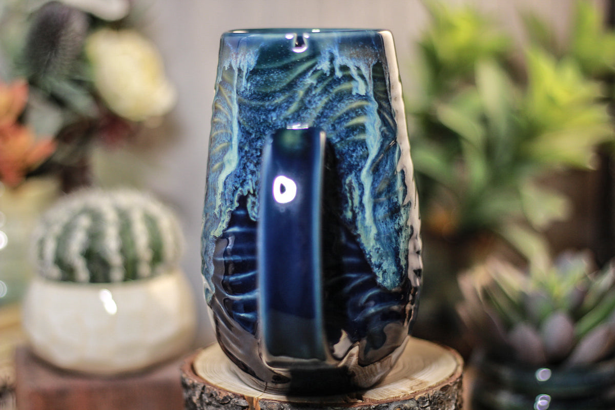 42-E Astral Wave Notched Textured Mug - ODDBALL, 18 oz. - 10% off