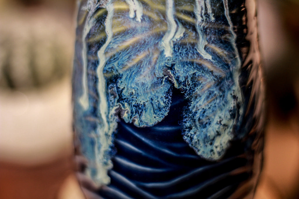 42-E Astral Wave Notched Textured Mug - ODDBALL, 18 oz. - 10% off