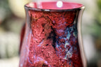 45-B Dragon's Blood Agate Barely Flared Notched  Mug, 16 oz.