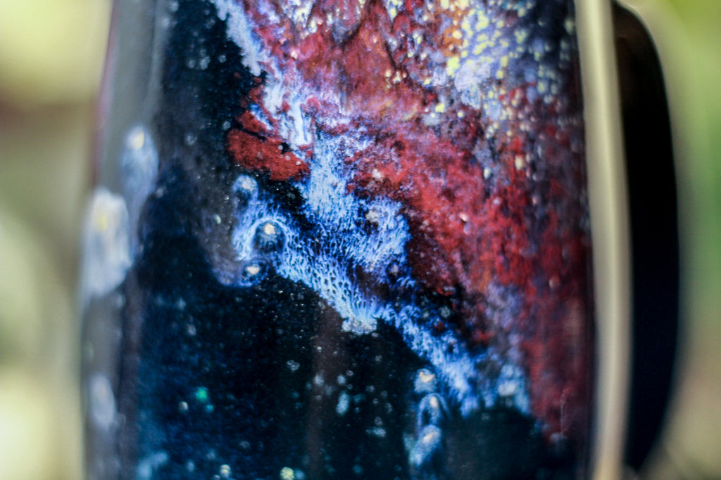 47-A Rainbow Stellar Barely Flared Mug - TOP SHELF, 21 oz