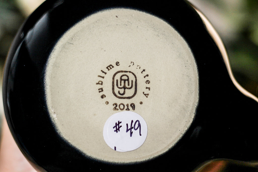 49-E PROTOTYPE Barely Flared Notched Mug, 15 oz.